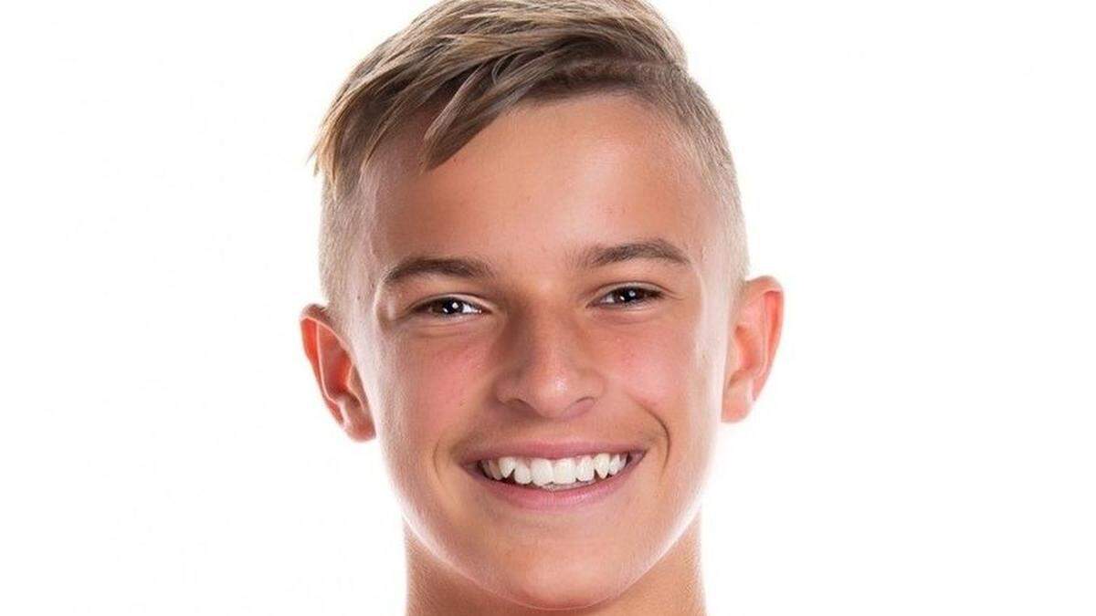 Der 13-jährige Diego Deutschmann hat es in die Akademie der Admira geschafft