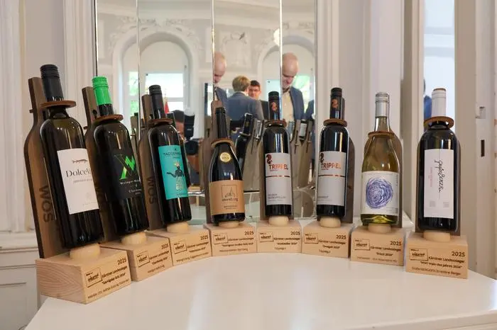 Die Siegerweine der Landesweinprämierung können beim Event Kleine Zeitung „Ganz nah!“ verkostet werden