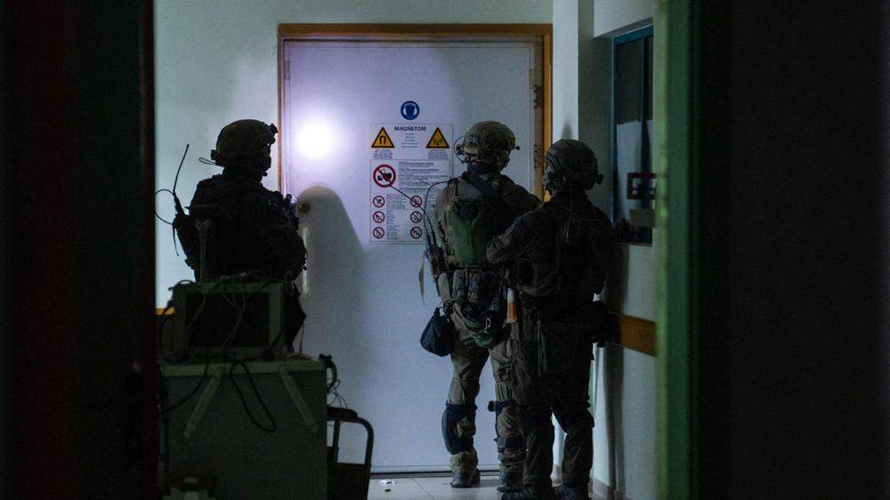 Al-Shifa-Spital gestürmt | Die israelische Armee rückte in das größte Krankenhaus Gazas vor