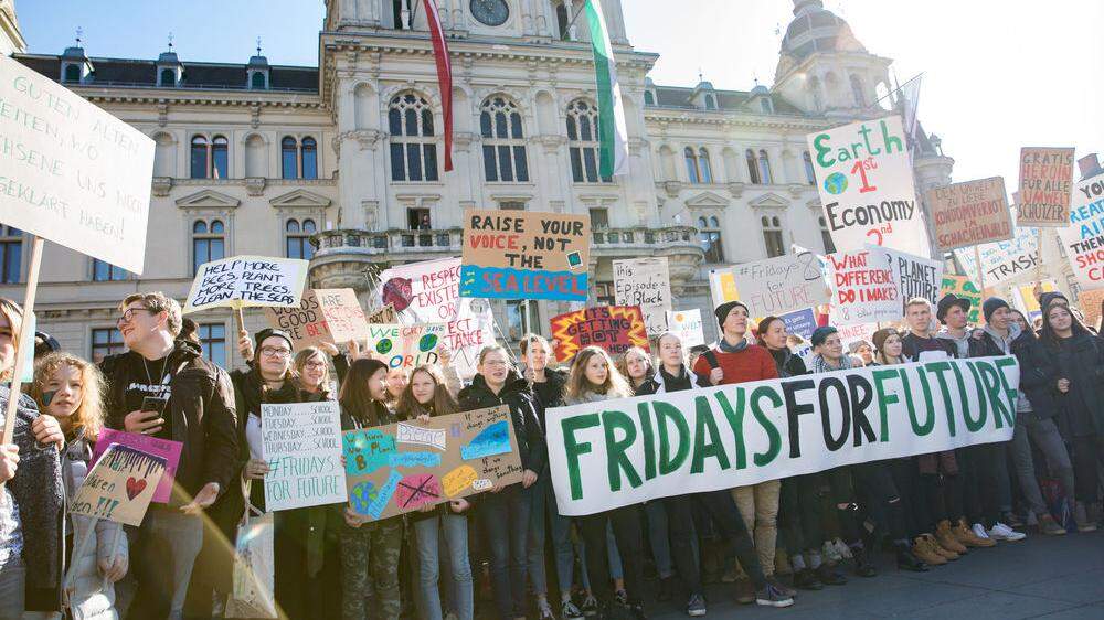 Heute wird die größte Klima-Demo seit Start der &quot;Fridays for Future&quot;-Bewegung erwartet. Das Bild ist von der letzten Demo.