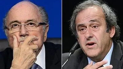 Sepp Blatter (links) und Michel Platini