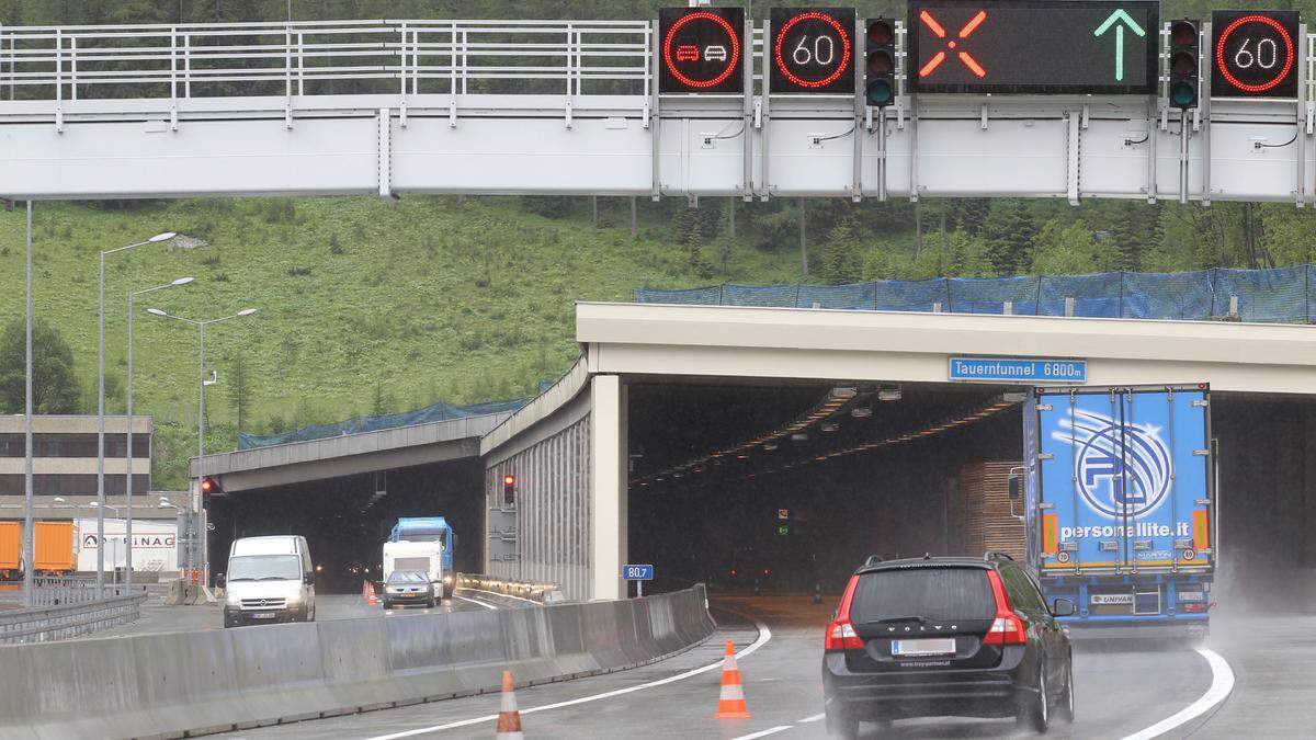 Der Tauerntunnel wird für 14 Stunden komplett gesperrt