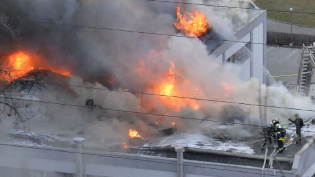 Am vergangenen Samstag hielt in Innsbruck ein Großbrand die Feuerwehren in Atem