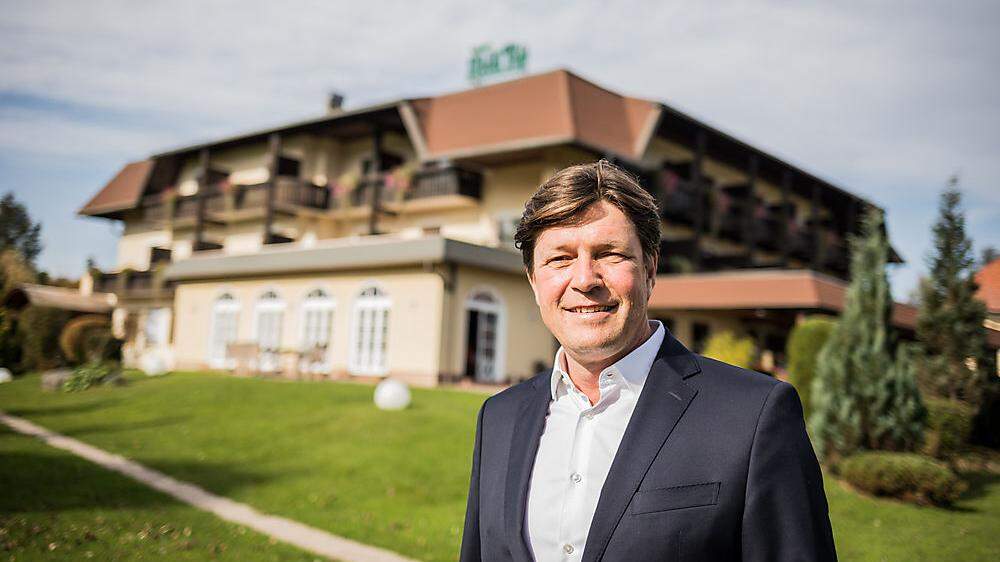 Hotelier Josef Petritsch ist auch Vertreter des Kärntner Tourismus in der Wirtschaftskammer