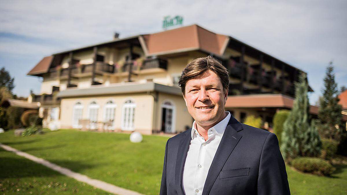 Hotelier Josef Petritsch ist auch Vertreter des Kärntner Tourismus in der Wirtschaftskammer