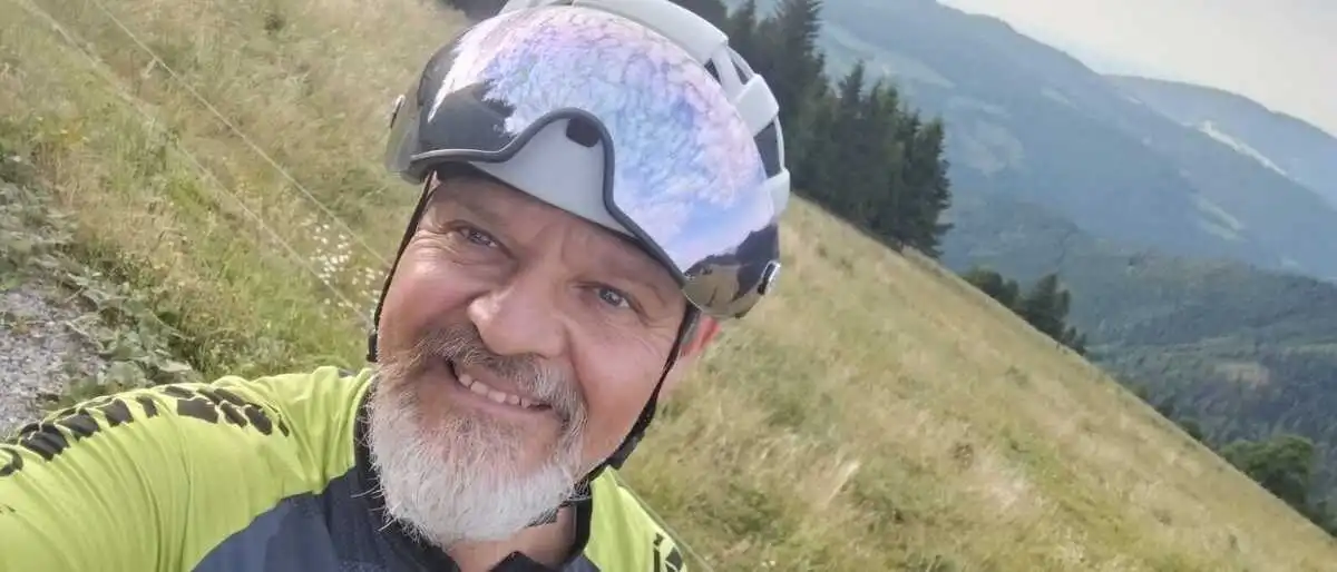 Hermann Knoll zieht es in die Berge zum Biken