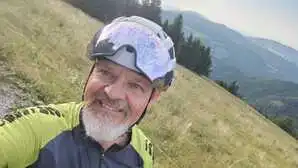 Hermann Knoll zieht es in die Berge zum Biken