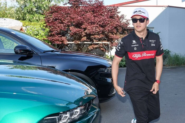 Die zivile Version des Alfa für den Fahrer des Alfa Romeo Formel-1-Teams.