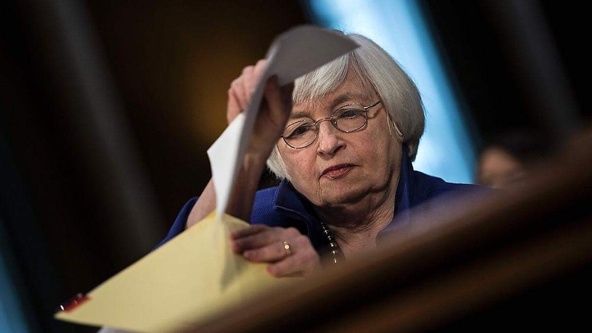 Fed-Chefin Janet Yellen hat den Dollar-Leitzins um 0,25 Prozent erhöht