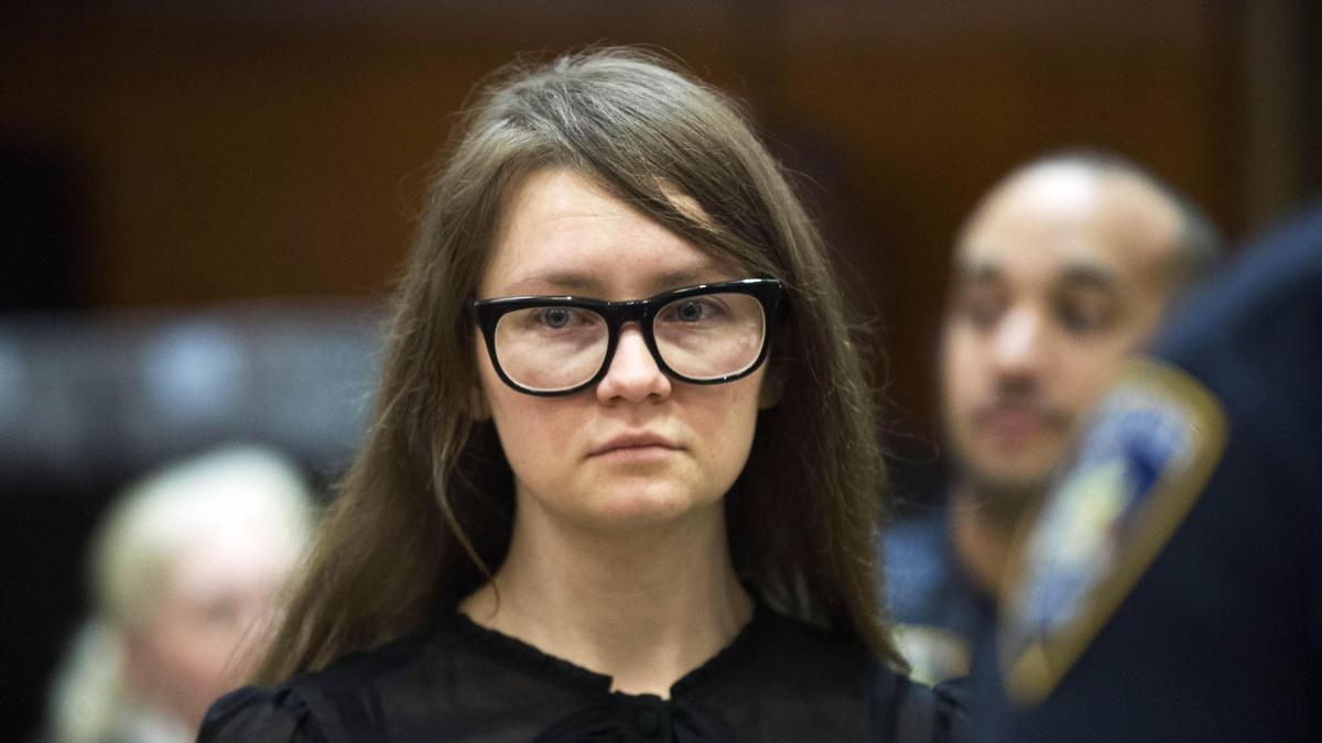 Anna Sorokin bei ihrem Strafprozess in New York 2019