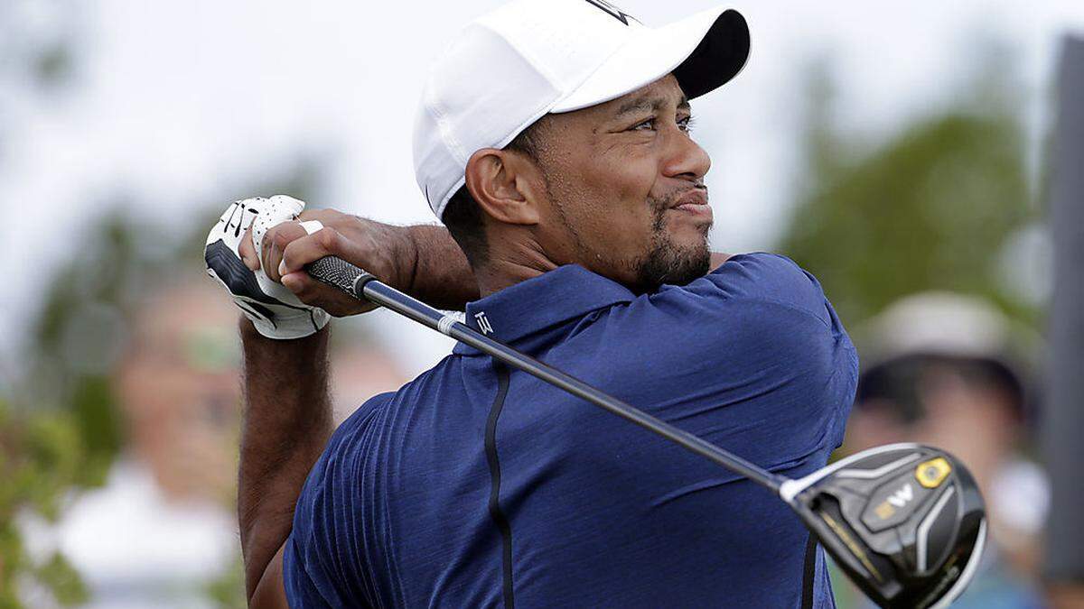 Tiger Woods feierte sein Comeback