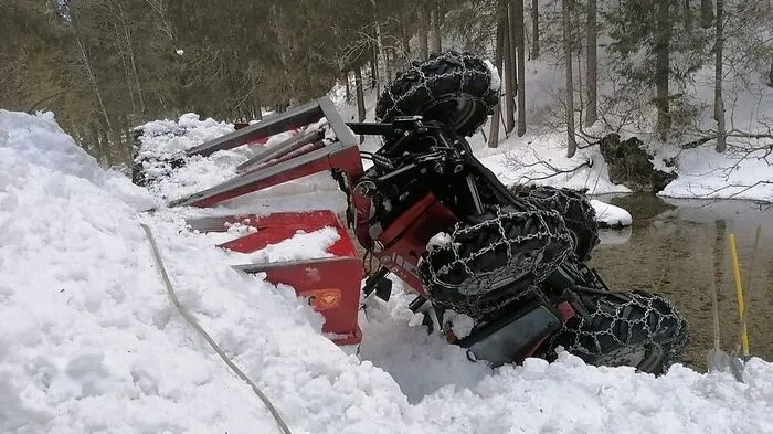 Mit diesem Traktor verunglückte der 89-Jährige tödlich
