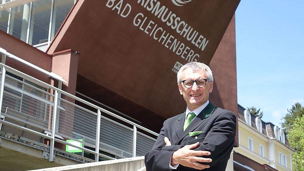Wolfgang Haas tritt als Direktor der Tourismusschulen Bad Gleichenberg ab.