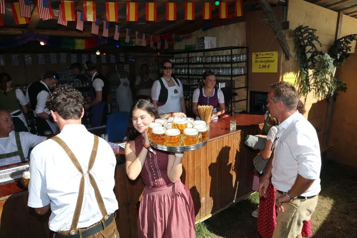 Das Bier ist angerichtet