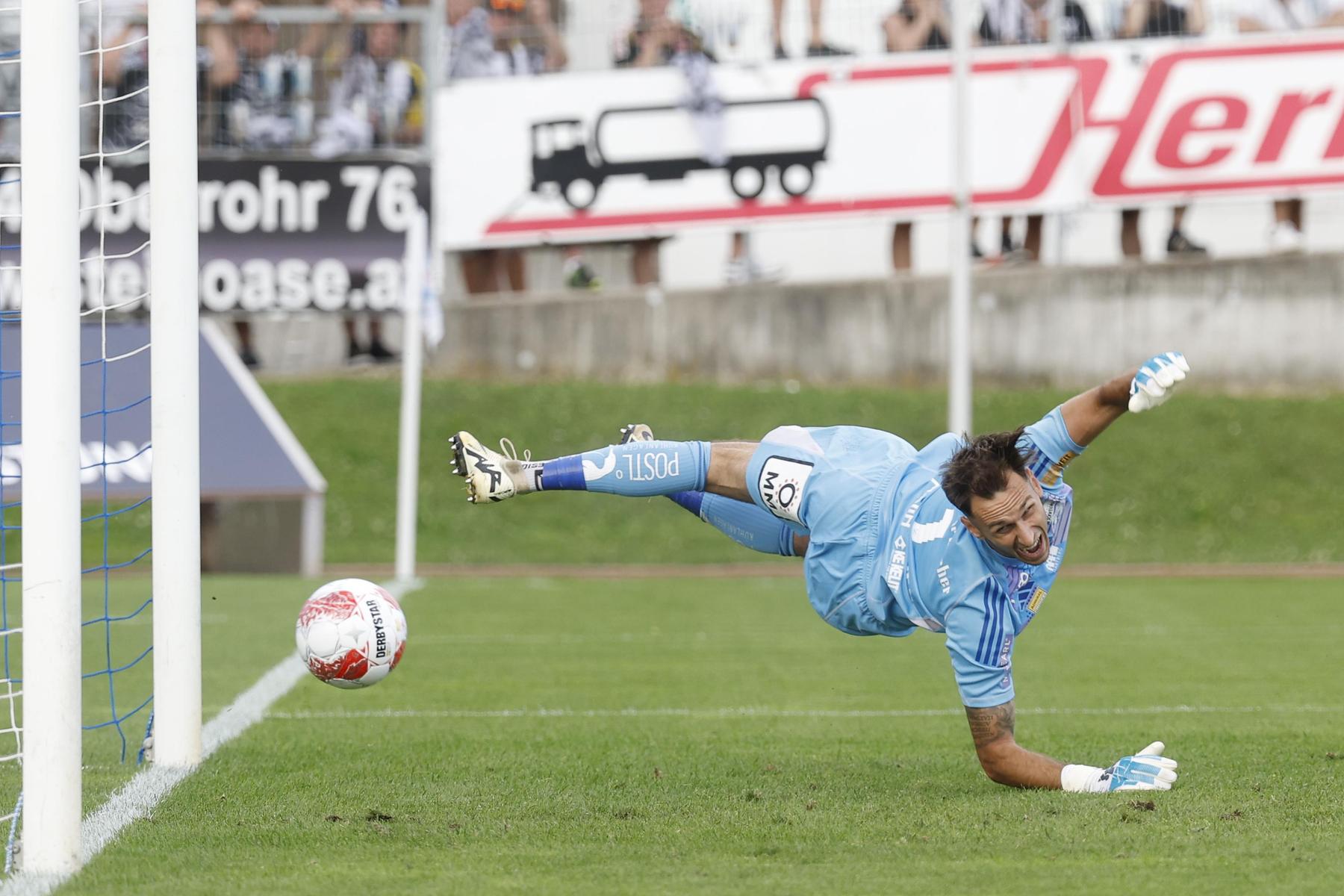 Die Torhüter haben das Spiel zwischen Hartberg und LASK entschieden