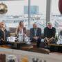 Rund 20 Führungskräfte nahmen beim „Kleine“-Wirtschaftstalk im Moser-Verdino in Klagenfurt teil