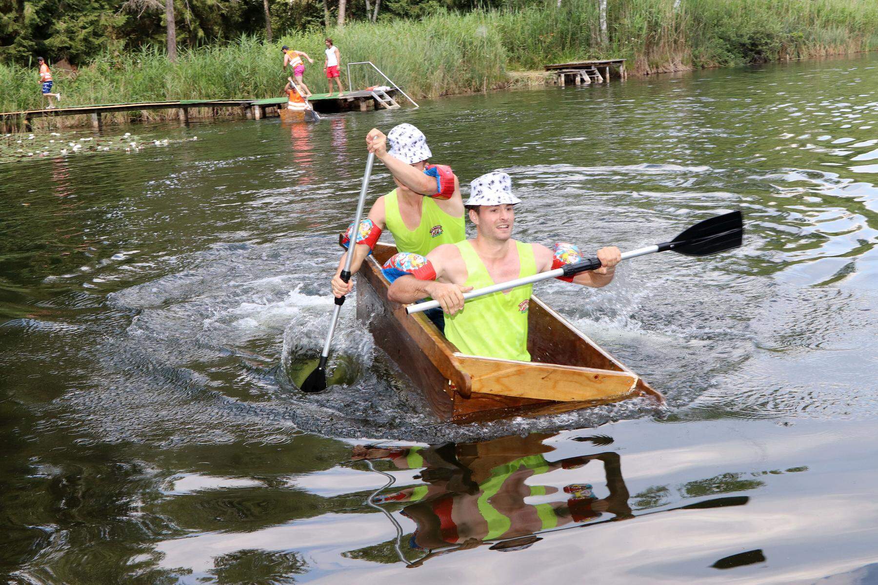 Sygergut See: Großer Spaß beim 2. Sautrog Rennen in Liebenfels