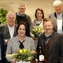Vorne: Bürgermeister Franz Jost, Katrin Roth und Rainer Rauch, WKO-Regionalstellenobmann Herbert Spitzer. Hinten: Ferdinand Roth, Gemeinderat Roland Gogg, Roth-Hausleiterin Eva Klucsarits und Wirtschafts-Stadtrat Horst Himler