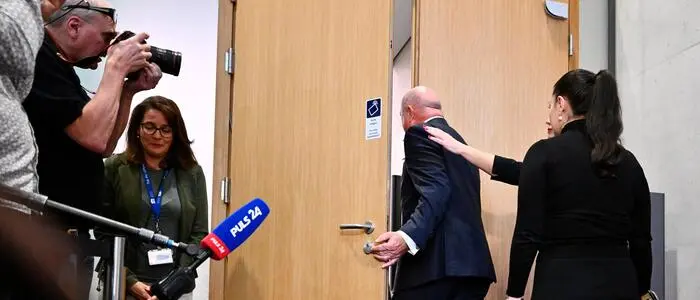 Bundeskanzler Christian Stocker (ÖVP) war als Auskunftsperson im Pilnacek-U-Ausschuss geladen