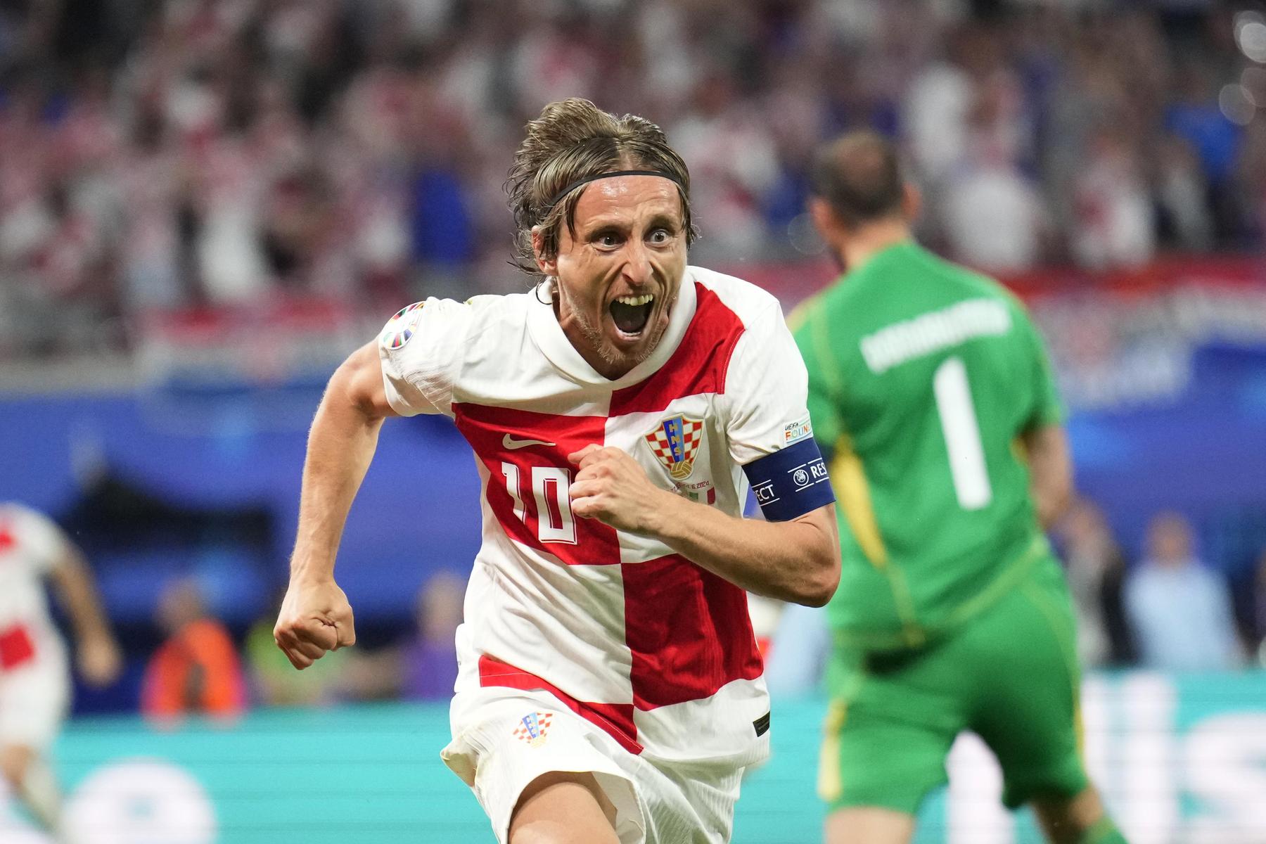 Kroatien – Italien 1:0: Luka Modric löst Ivica Vastic als ältester EM-Torschütze ab