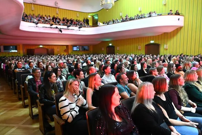 Die Vorstellung im Konzerthaus war ausverkauft