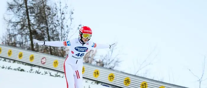 Lisa Eder belegte beim Heimweltcup Platz zwei