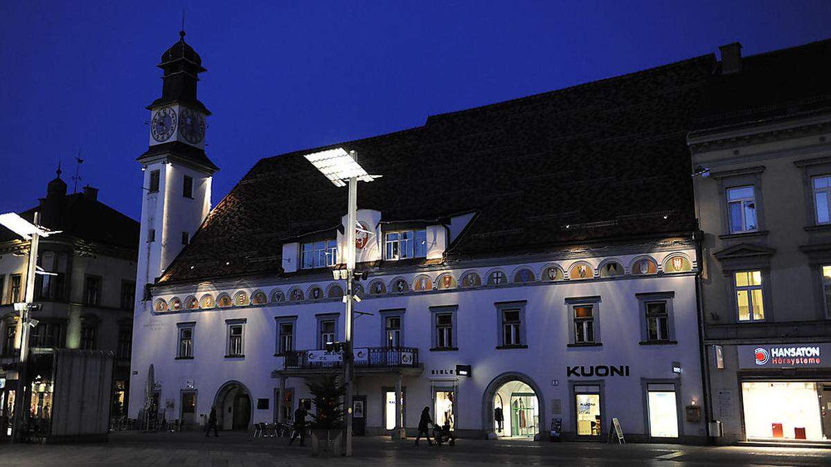 Der Congress Leoben im Alten Rathaus am Hauptplatz ist bald nur mehr eingeschränkt verfügbar