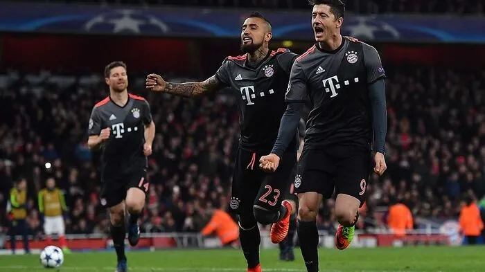 Die Bayern stehen im Viertelfinale