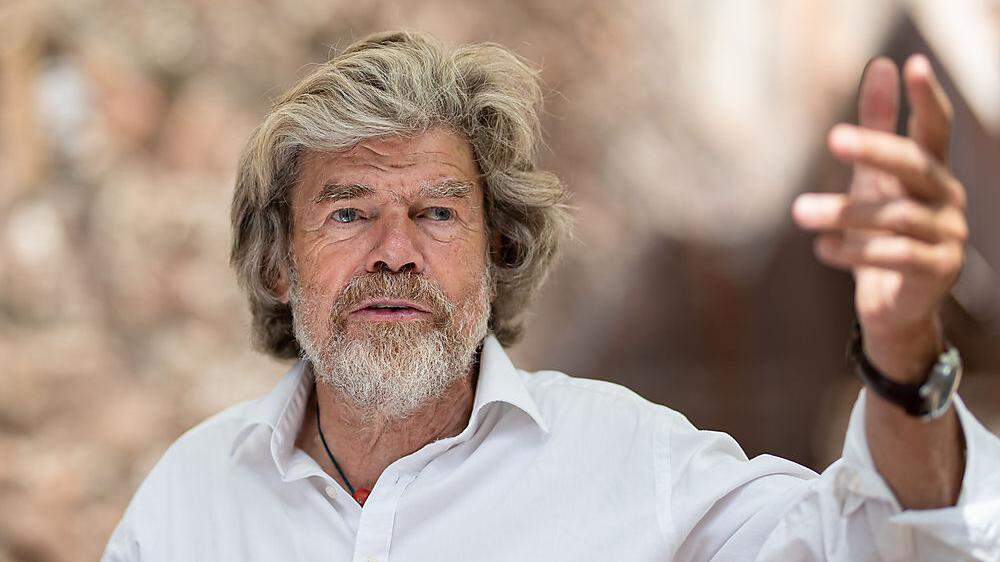 Extrembergsteiger und Autor Reinhold Messner