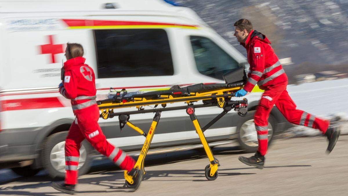 Ein Mann wurde am Freitag von einem schweren Foliensack erschlagen