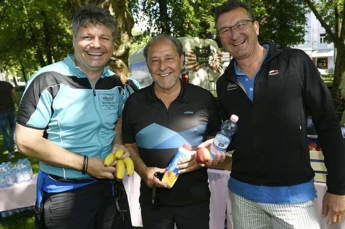 Die Bürgermeister Gerhard Pirih aus Spittal, Josef Haller aus Ferndorf und Wolfgang Klinar aus Seeboden waren ebenfalls aktiv mit dabei.