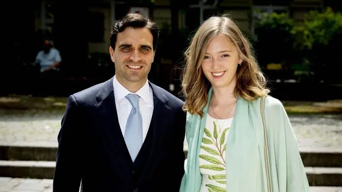 Eleonore d‘Ambrosio-Habsburg und Ehemann Jérôme