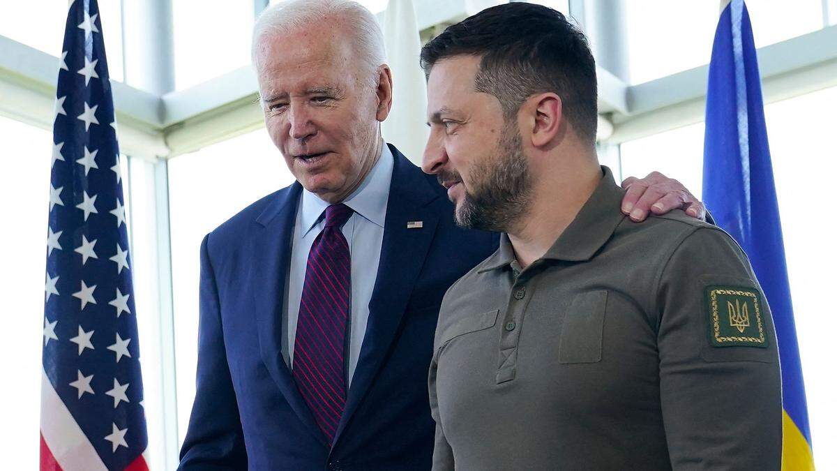 Joe Biden und Wolodymyr Selenskyj