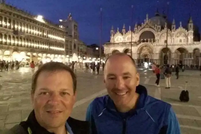 Auch Venedig lag auf der Strecke des Duos