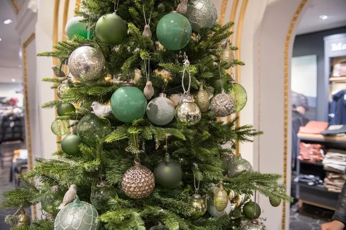 Farben: Besonders edel und nach dem Motto „Es grünt so grün“ - Christbaumschmuck in Pastell und Grün.