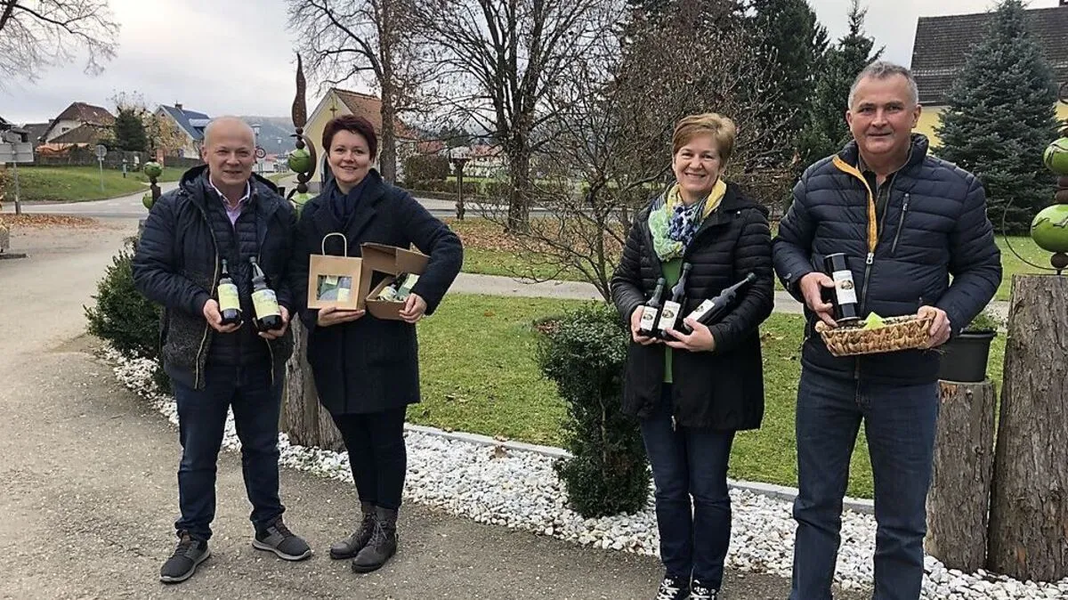 Anton und Gabi Trettenbrein (links) mit Eva und Karl Grantner