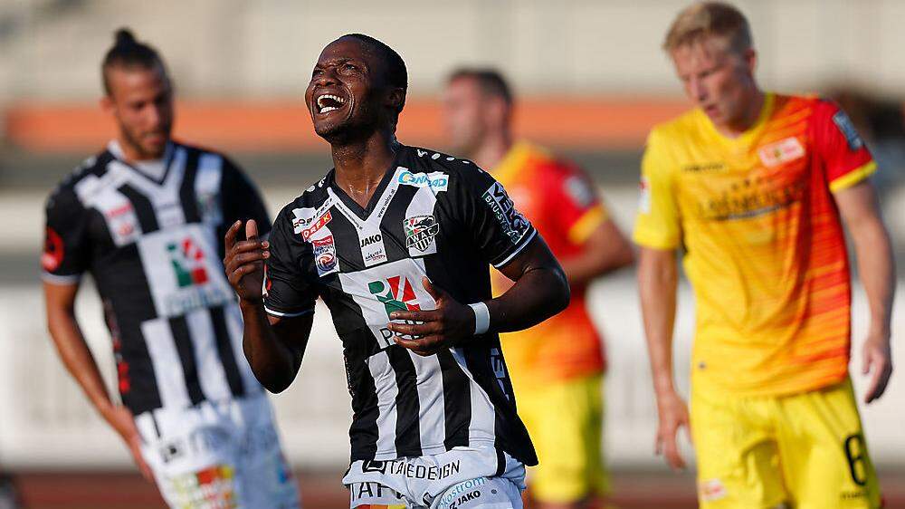 Issiako Ouedraogo erzielte das 1:0 des WAC gegen Union Berlin