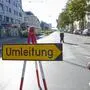 Achtung, Umleitung! (Sujetfoto)