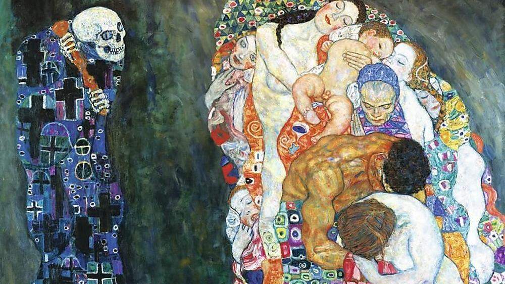 &quot;Tod und Leben&quot; von Gustav Klimt