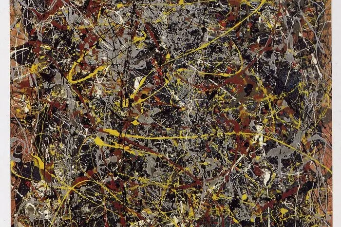 Jackson Pollocks Tropf-Bild "No. 5" galt mit einem Kaufpreis von 140 Millionen US-Dollar bis zum 12. November 2013 als das teuerste Bild aller Zeiten.