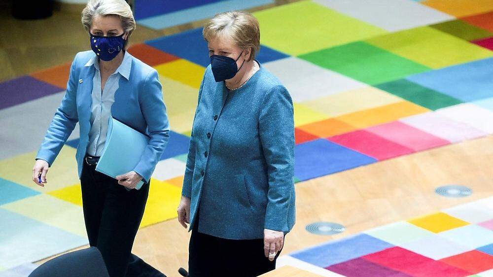 Von der Leyen, Merkel beim Sondergipfel: &quot;Sektorale Maßnahmen&quot; für die gemeinsamen Klimaziele