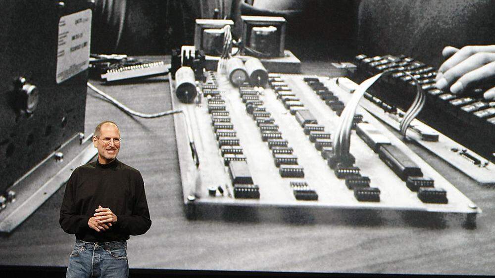 Der verstorbene Steve Jobs 