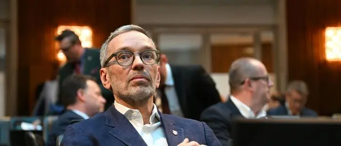 Zu nah an Rechtsaußen? Parteichef Herbert Kickl