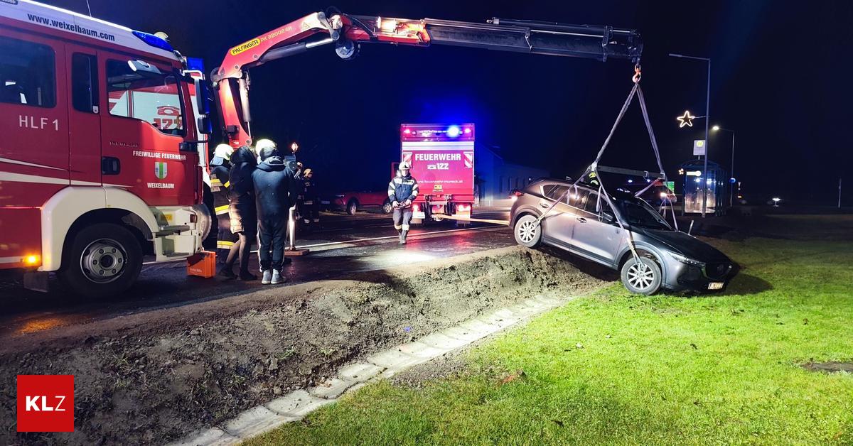 Pkw-landete-gleich-neben-dem-Feuerwehr-R-sthaus-im-Stra-engraben