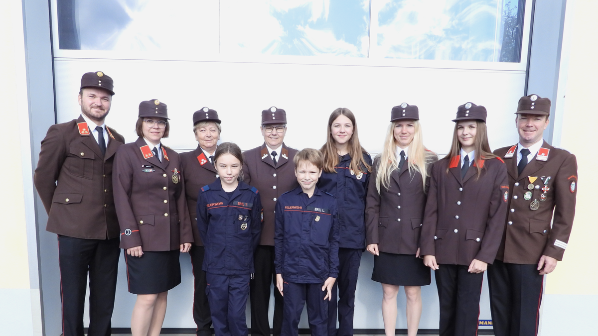 Die Familie Ertl stellt zwölf Feuerwehr-Mitglieder