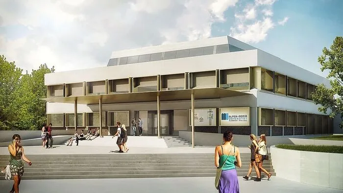 Das Eingangsportal der Uni, wie es 2018 aussehen soll