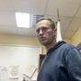 Nawalny in dem improvisierten Gerichtssaal