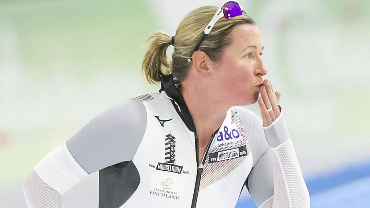 Claudia Pechstein war schon bei sieben Olympischen Spielen vertreten.