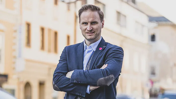 Janos Juvan ist für die Neos-Spitze bereit