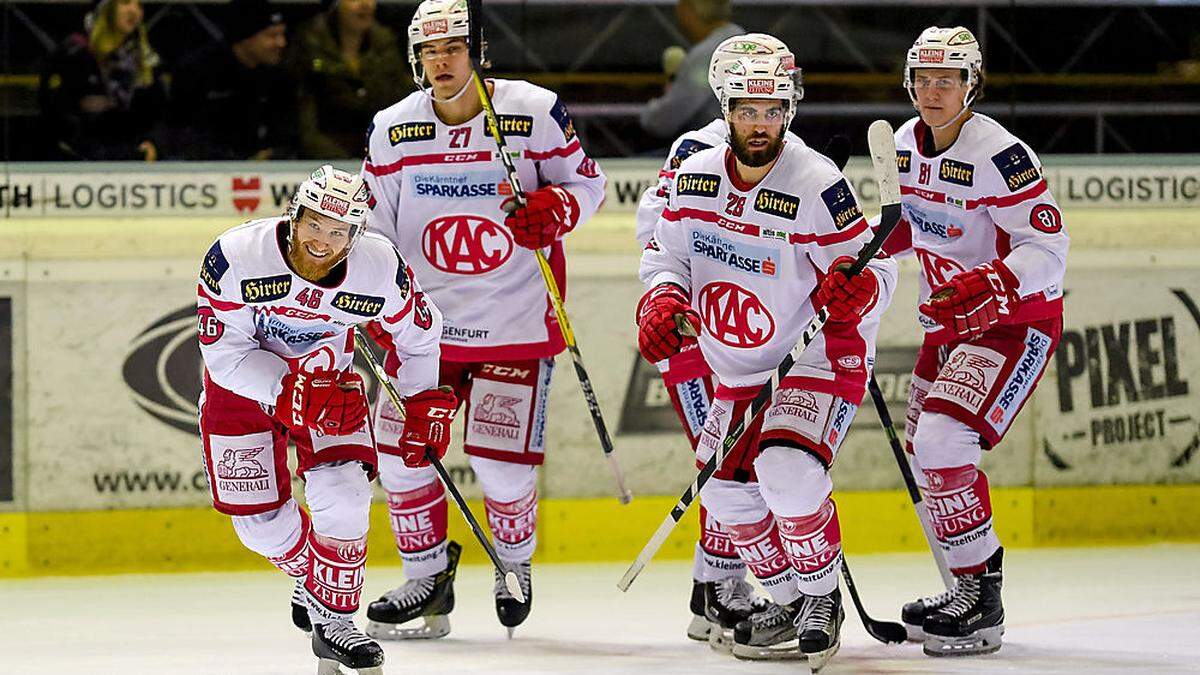 Der KAC war in Dornbirn gefordert